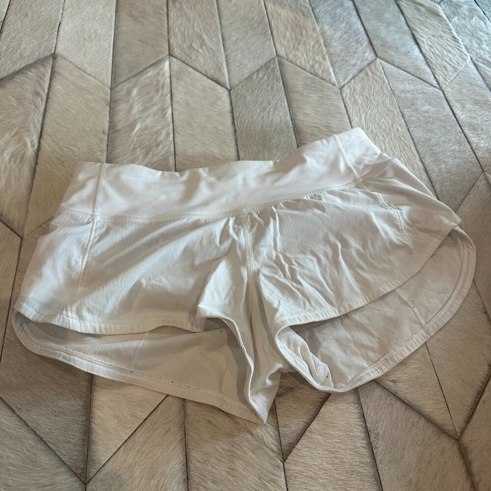 lululemon white shorts